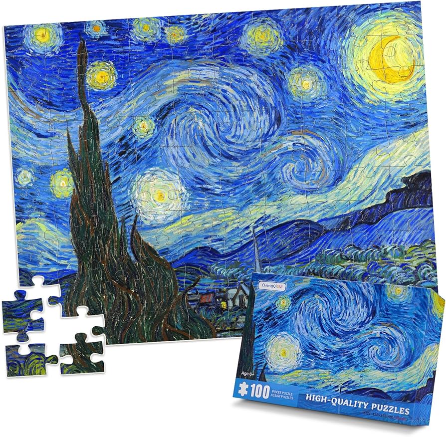 Amazon | （45.5x35.5cm）CHengQiSM 100ピース ジグソーパズル ラージ